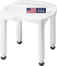 Carex Universal Bath Seat and Shower Chair, Heavy Duty Shower Bench for Bath...