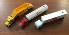VINTAGE 3 HOT WHEELS STEERING RIGS SEMI TRUCK AND TRAILER NICE