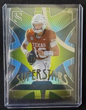 Panini Silhouette Football Arch Manning Superstars Insert #4 Texas Longhorns