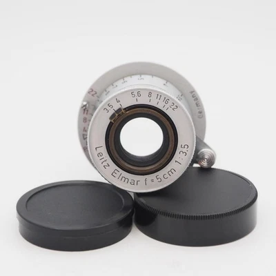Objectif Leica Elmar 50mm F3.5 5cm Monture L39 Manuel Vintage - Photo 1/4