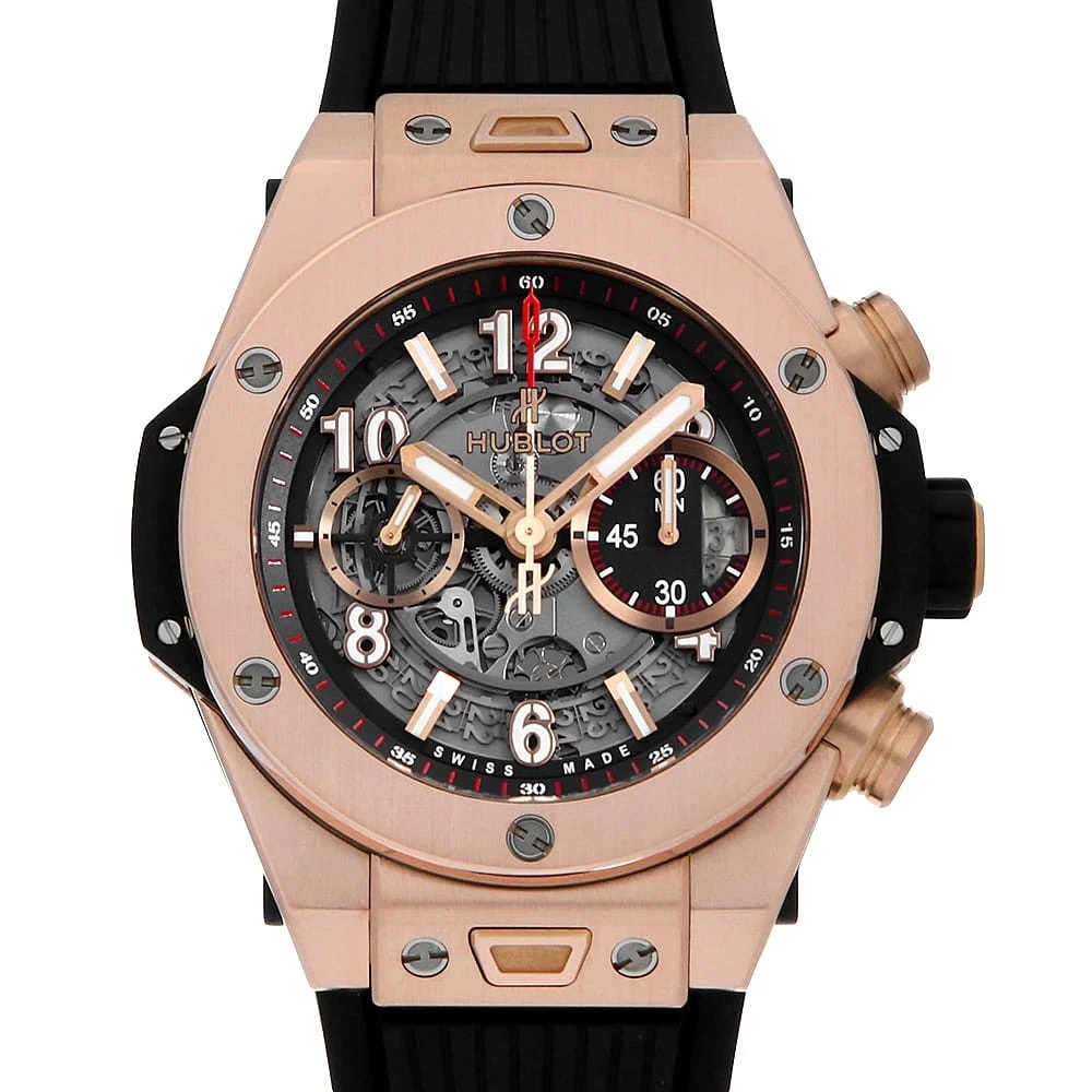 Hublot — HUBLOT Big Bang Unico King Gold 411.OX.1180.RX second hand mens