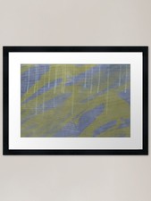 Watercolor Grunge Bold Bold 24 Fram Framed Wall Art Poster Canvas Print Picture