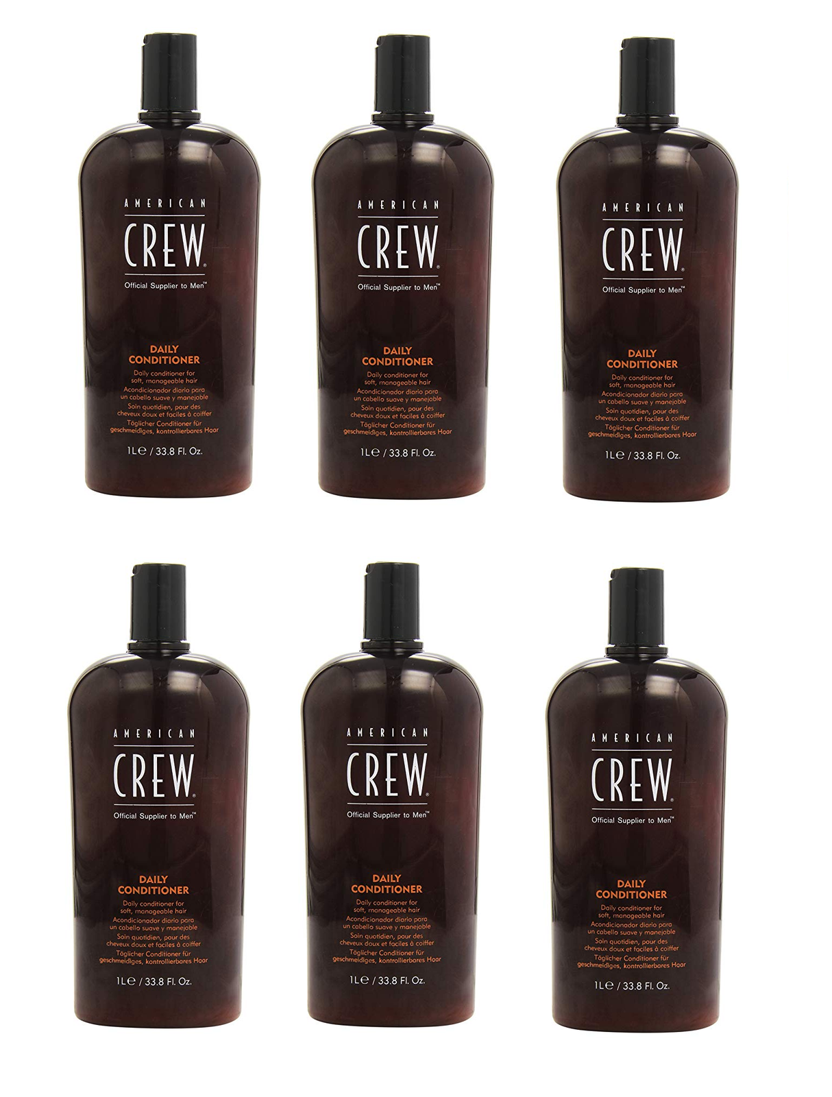 American Crew Daily Moisturizing conditioner 1 Litre x6