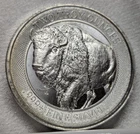 Buffalo 2 oz .999 Fine Silver Round MintID with NFC Scan Authentication