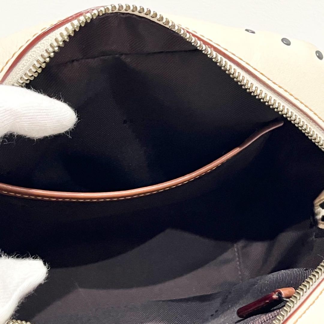 Extremely Beautiful coach Patchwork PVC Chain Sho… - image 18