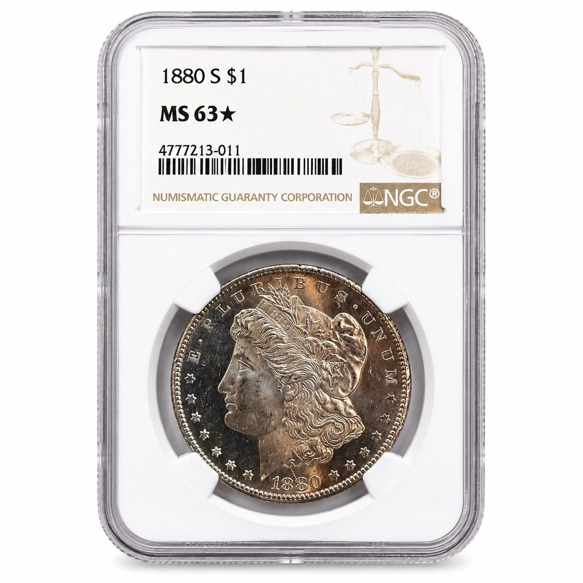 MS 63 Graded 1880 Year Morgan US Dollars (1878-1921) for sale | eBay