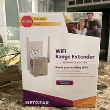NETGEAR WiFi Range Extender EX6120 - Add Up to 1 500 SQ. Ft. 25 Devices. New