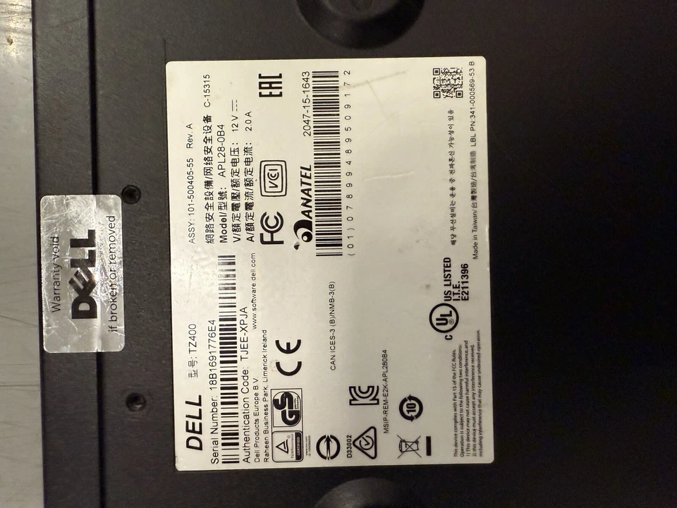 DELL sonicwall TZ400 - Image 4 of 4