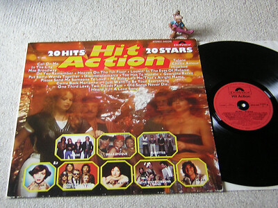HIT ACTION 1977 GER LP POLYDOR SLADE DANA ANIMALS THE JAM BELLE EPOQUE RUBETTES
