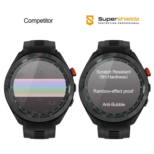 3 x protection d'écran en verre trempé Supershieldz pour Garmin Forerunner 945 LTE - Photo 2 sur 5