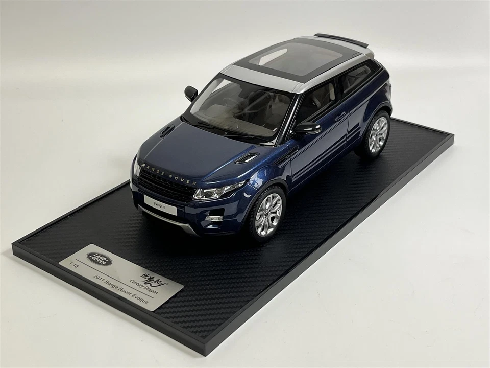 Range Rover Evoque 2011 Baltic Blue 1:18 Scale Century Dragon LRDCAREBB118 - Image 2 of 4