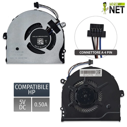 Ventola compatibile con HP Pavilion 15-ck009nl 15-ck012nl 15-ck013nl