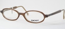 DONNA KARAN NEW YORK DKNY Girls 6801 264 COFFEE BROWN EYEGLASSES FRAME 44-15-135