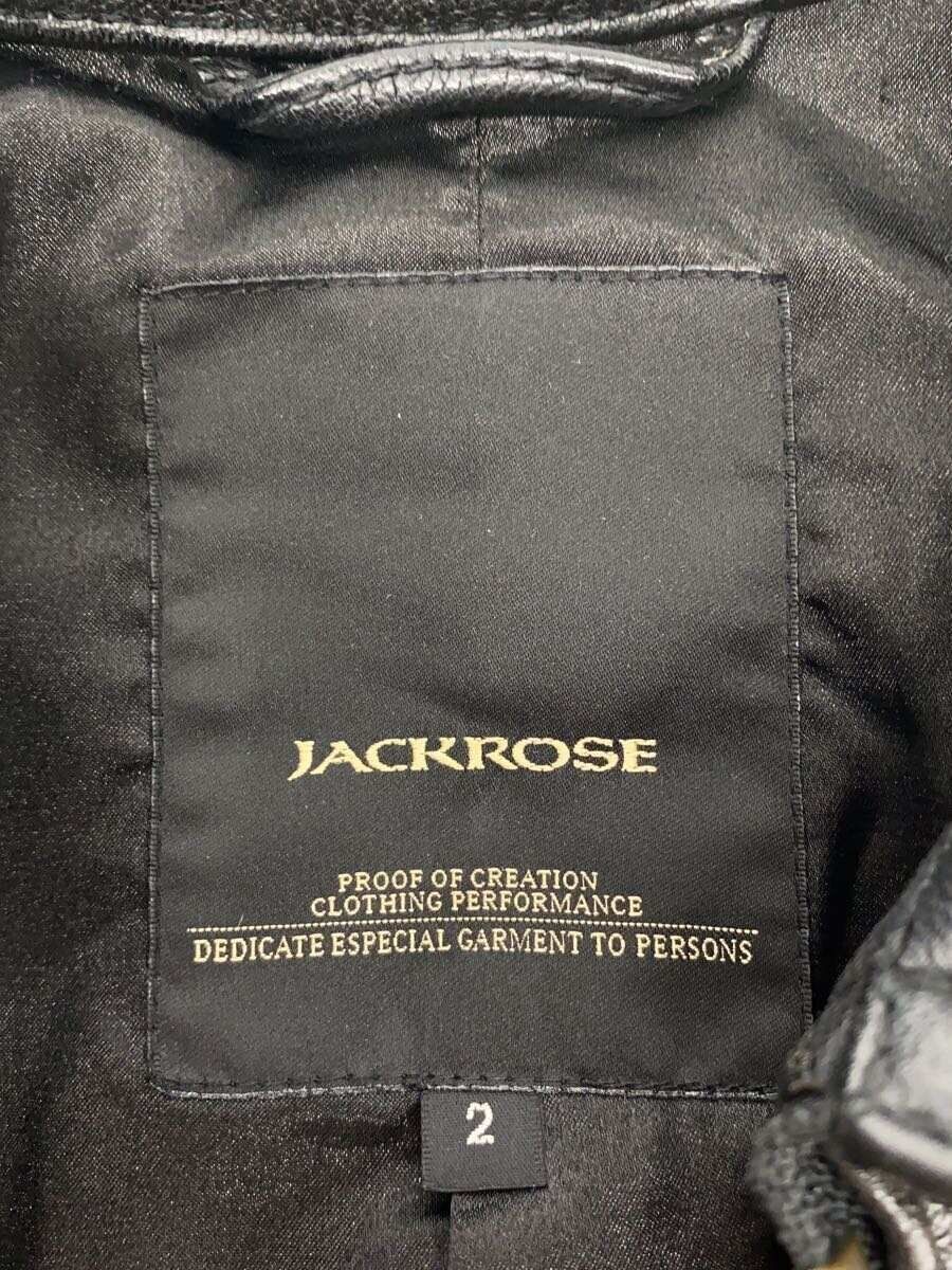 JACK ROSE LEATHER JACKET BLUSON 2 GOAT Black SOLID 210706J JACK ROSE LEATHER JACKET BLUSON 2 GOAT Black SOLID 210706J