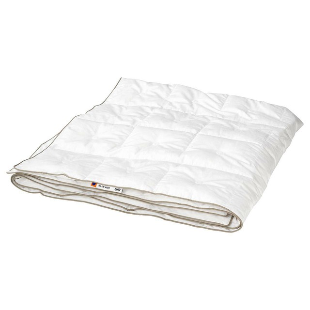 IKEA BLEKVIDE decke kühl (140x200cm) Bettdecke Schlafdecke Federn