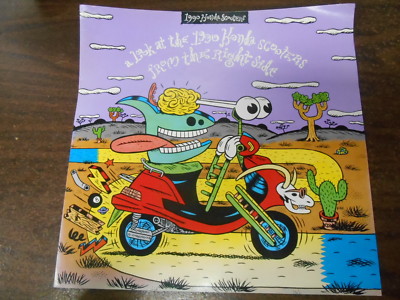 Honda Features & Specification Brochure 90s Scooters Elite 50E