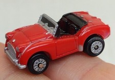 1987 Micro Machines Mini Austin-Healey Red frogeye Car Vintage Galoob RARE
