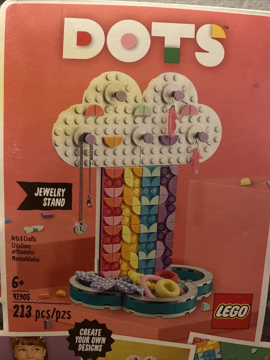 LEGO DOTS 41905 Rainbow Jewelry Stand 213 Pcs New. Sealed