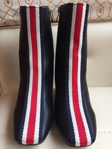 red stripe boots