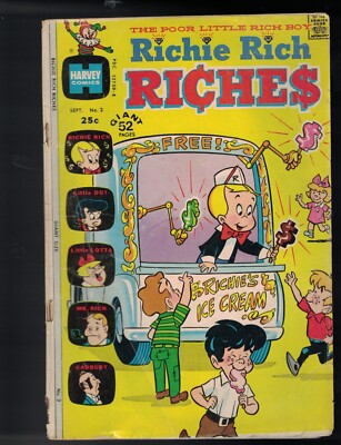 RICHIE RICH RICHES #2  THE POOR LITTLE RICH BOY