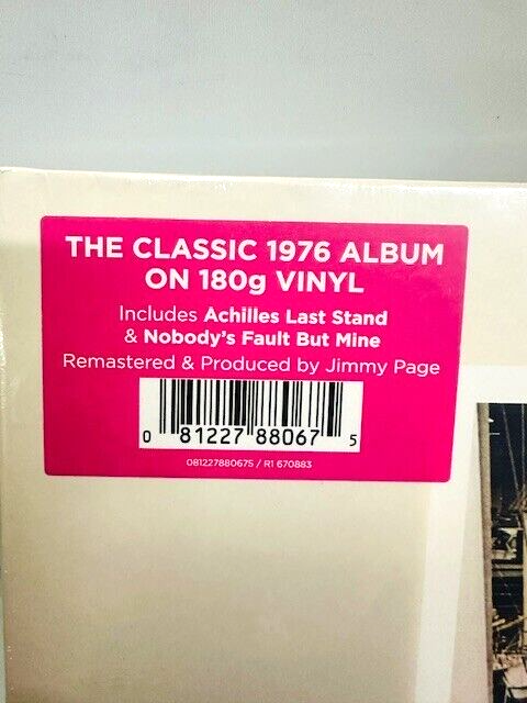 Led Zeppelin-Presence Remastered Vinyl-The Classic 1976 Album on