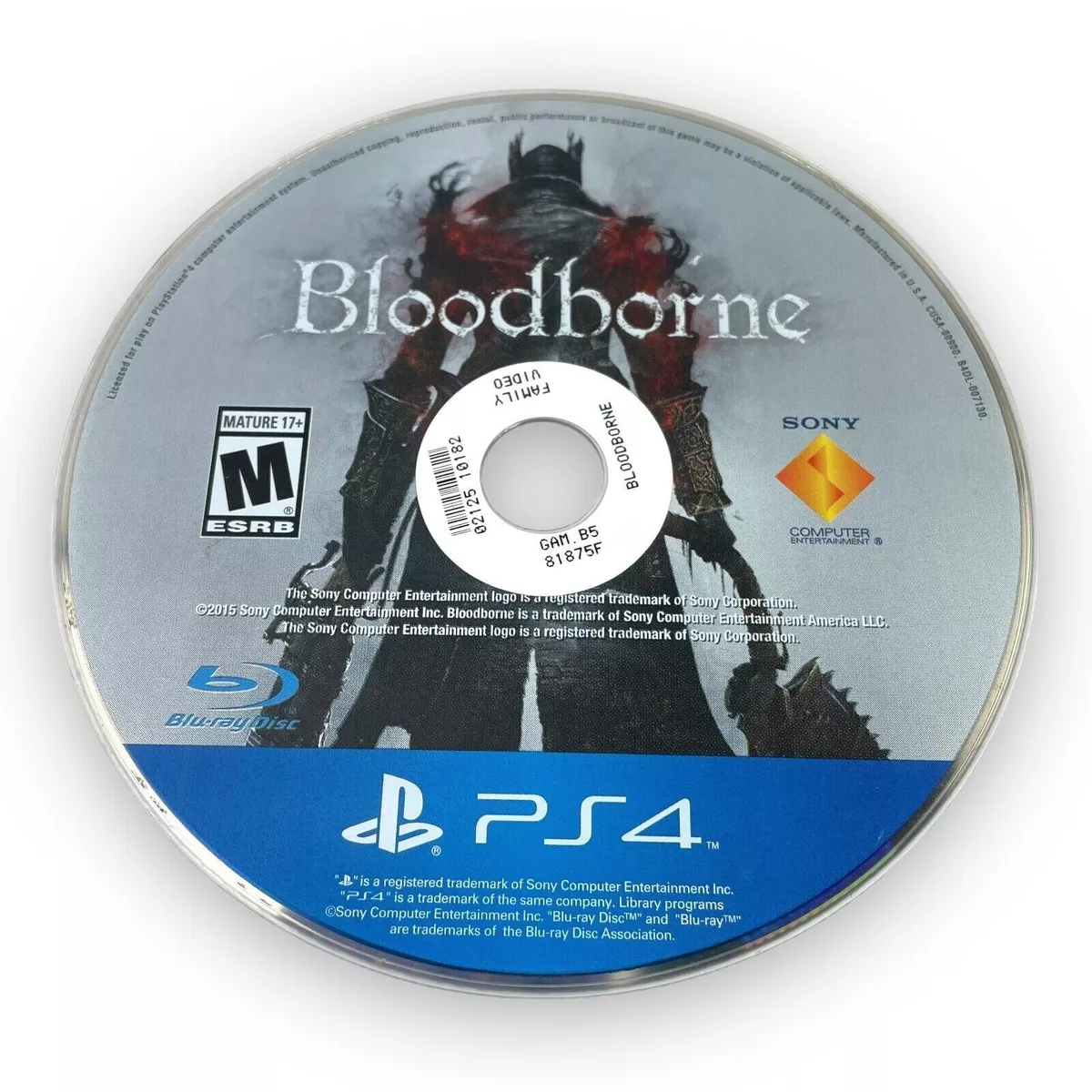  Bloodborne : Sony Interactive Entertai