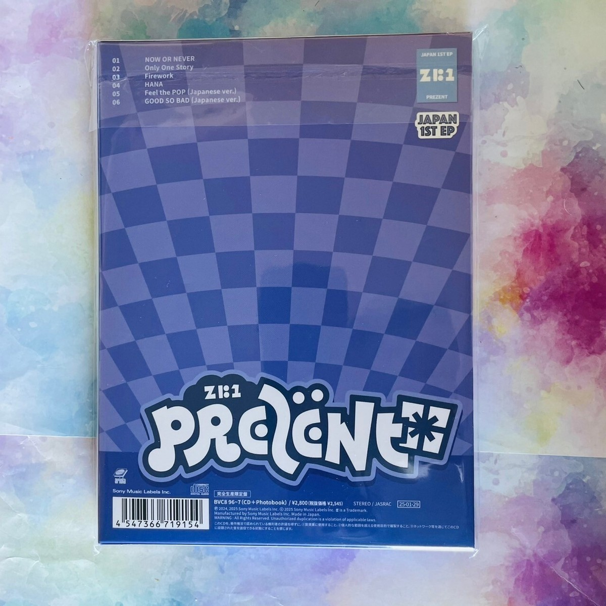 ZEROBASEONE PREZENT JAPAN 1st EP Sealed CD Photo card ZEROBASEONE PREZENT JAPAN 1st EP Sealed CD Photo card