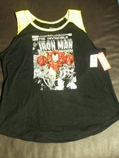 IRON MAN tank top, Marvel Comics Youth Boys XL