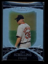 CURT SCHILLING 2010 TOPPS STERLING #13 RARE BASE CARD SP #170/250 AD1154