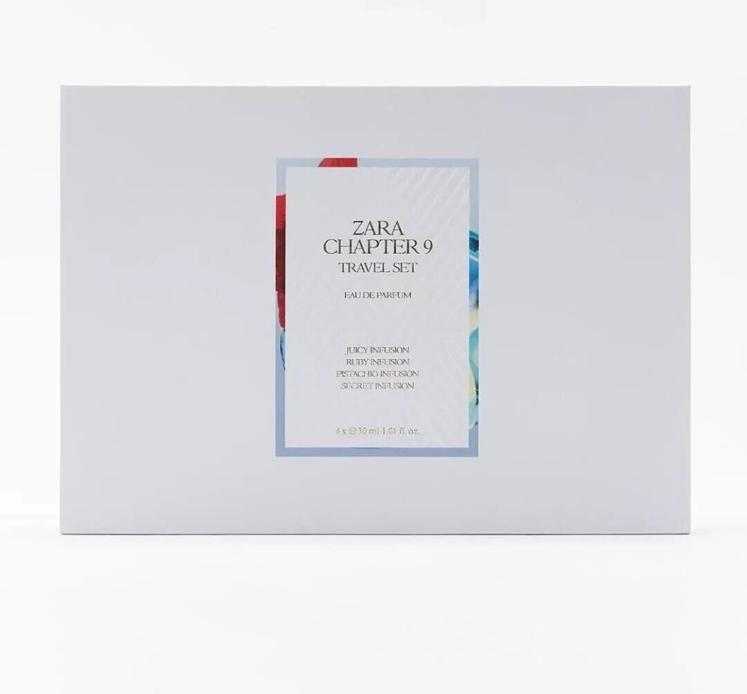 Zara Chapter 9 Travel Set 4 x 30ml Pistachio Infusion, Secret