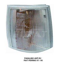 Fanale Freccia Anteriore Dx FIAT FIORINO II serie dal 1991 colore bianco  