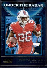 2020 Score #UR-DS Devin Singletary Under the Radar Gold Zone #/50