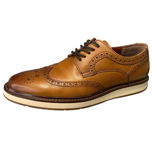 Vince Camuto Brown Leather Slip On Dress Shoes 11.5 Men's | eBay