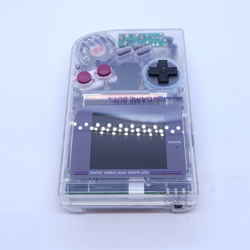 Gameboy DMG Classic ✩ IPS OSD V4 LCD Backlight Display ✩ wiederaufladbar (USB-C) - Picture 5 of 14
