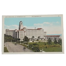 Vinoy Park Hotel Postcard St Petersburg Florida The Sunshine City Unposted 