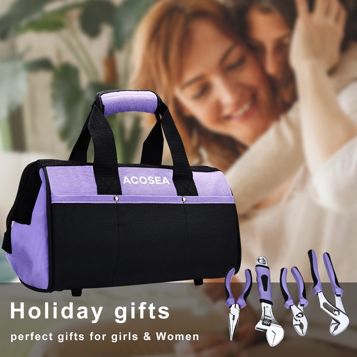 Purple Tool Set223piece Tool Sets For Womentool Kit With 13inch