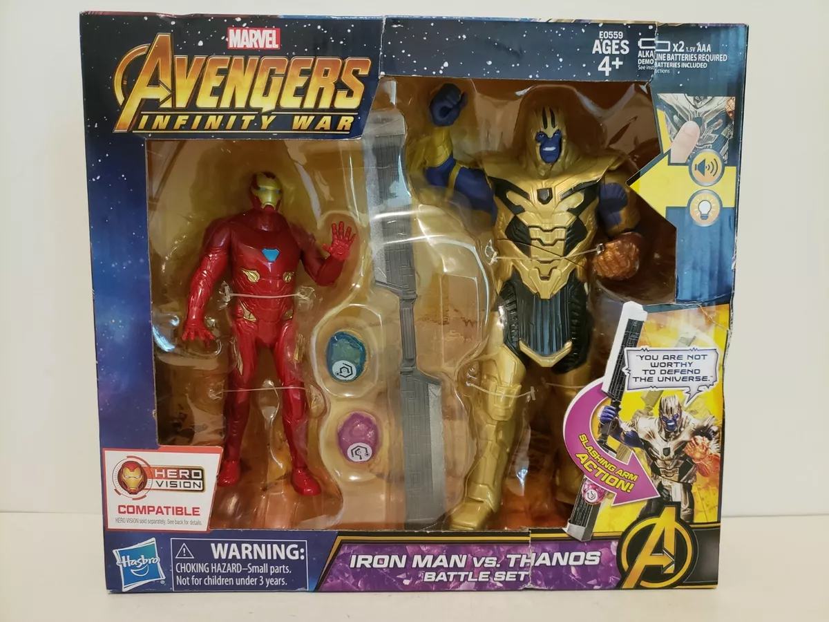 Marvel Avengers: Infinity War Iron Man vs. Thanos Battle Set 