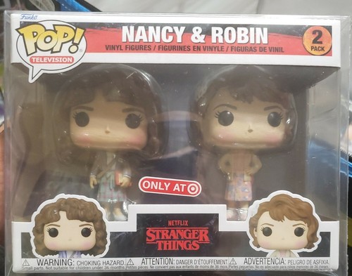 Funko Pop Télévision Netflix STRANGER THINGS Nancy Robin Vinyle Figurine En Main Funko Pop Télévision Netflix STRANGER THINGS Nancy Robin Vinyle Figurine En Main | Funko Pop | 2 Funko Pop Télévision Netflix STRANGER THINGS Nancy Robin Vinyle Figurine En Main | Funko Pop