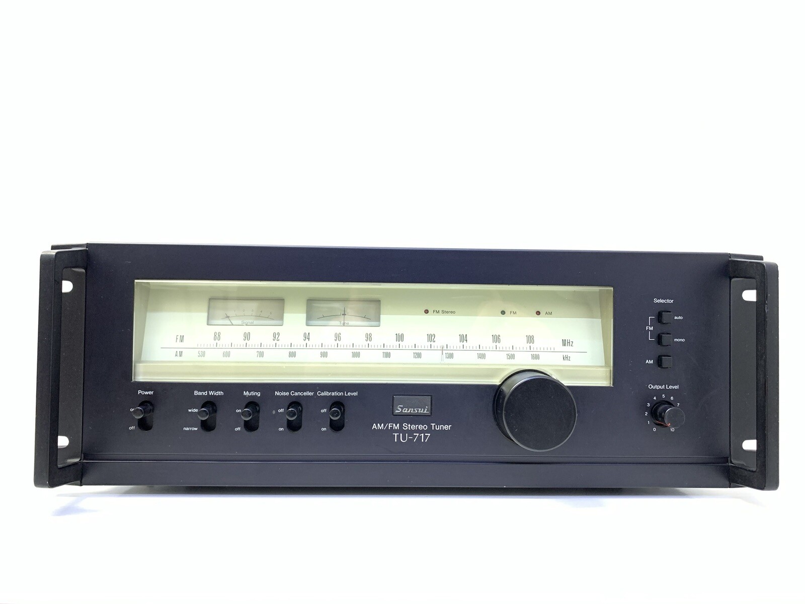 Sansui TU-717 Rack Am/Fm Stereo Tuner Vintage 1977 Hi End Working 100% ...