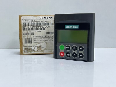 Siemens 6SE6400-0AP00-0AA1 MICROMASTER 4 Advanced Operator Panel