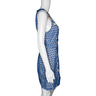 Endless Rose Dress Women Small Blue Guipure Lace Cocktail Wedding Guest  Romantic | eBay