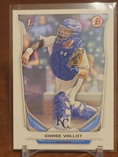 2014 Bowman Draft Picks & Prospects Chase Vallot Kansas City Royals #DP38