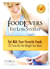 Provida Food Lovers Fat Loss System Weight Exercise DVD Guides Journals Program