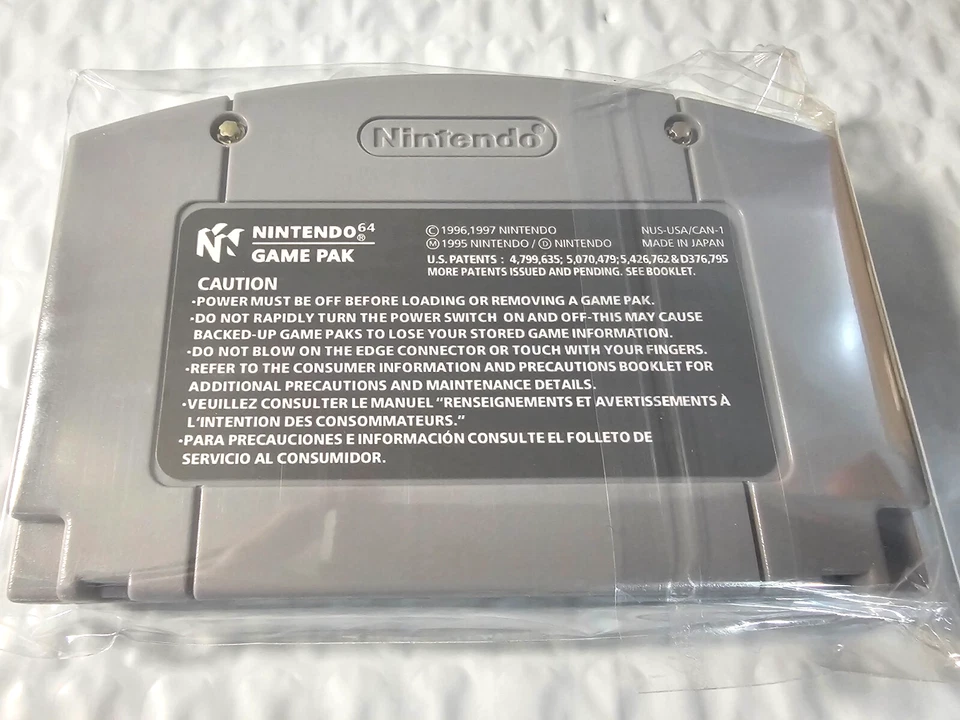 New Nintendo 64 Mega Man 64 N64 Nintendo Capcom 2001 Megaman Game Cartridge - Image 2 of 4