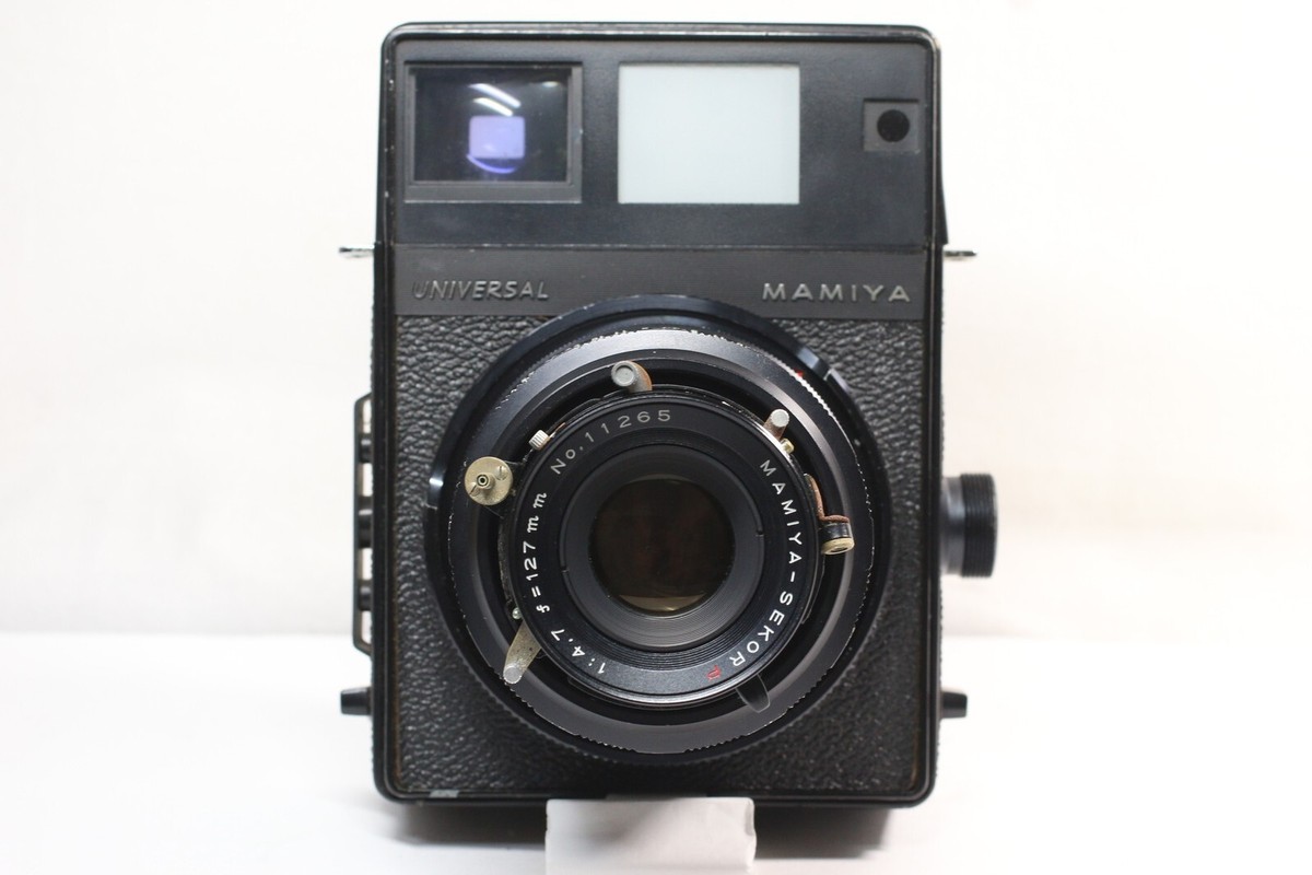Mamiya Universal Press Film Camera + Sekor P 127mm F/4.7