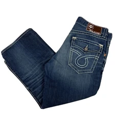 Big Star Pioneer Regular Boot Cut Denim Jeans Medium￼ Wash Men’s￼ Size 34X25