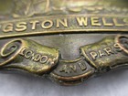 Vintage Livingston Wells & Co Belt Buckle Clipper ship Gold dealers colonial age — photo 4