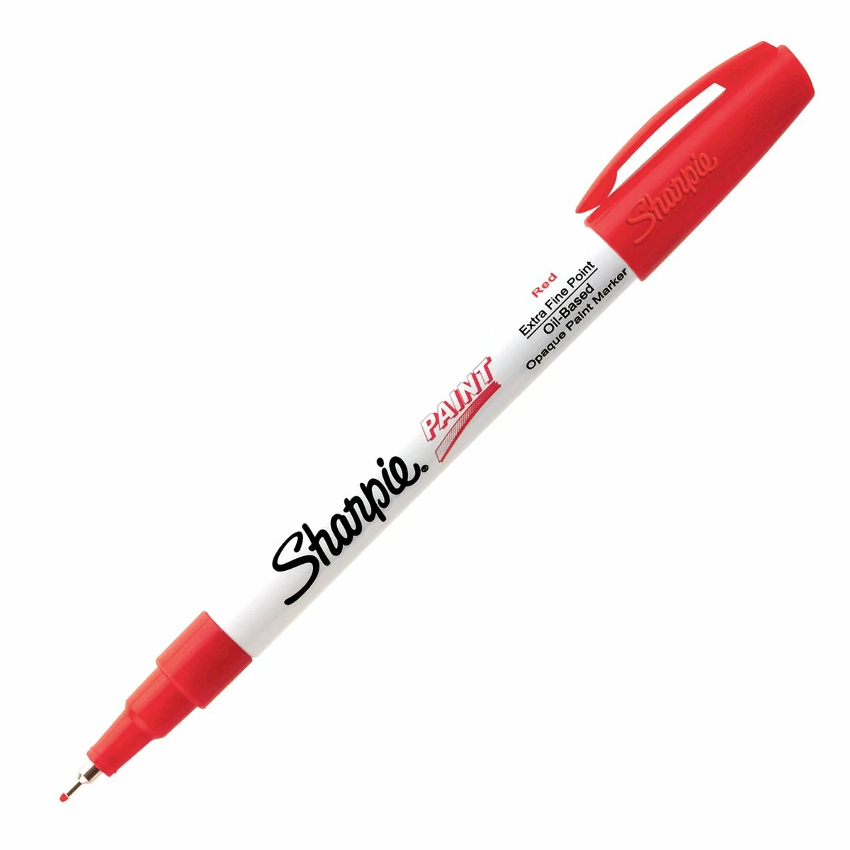 35527 Sharpie Oil Based Paint Marker Red Ink Extra Fine Tip
