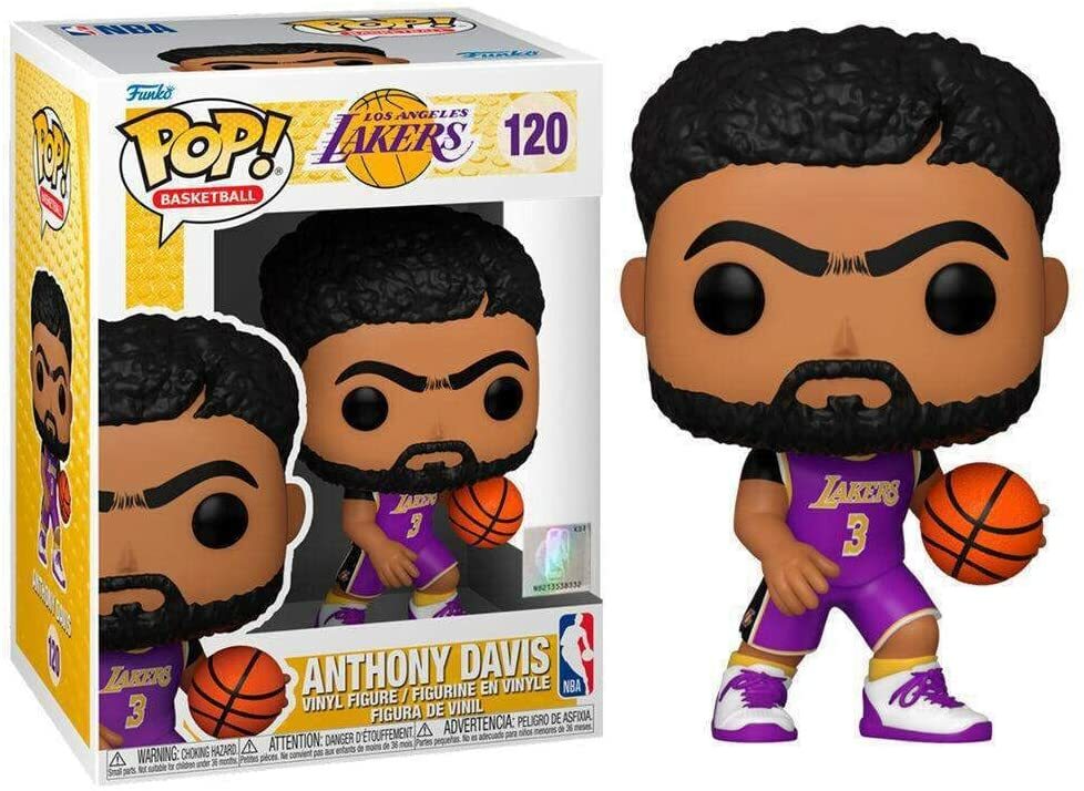 Anthony Davis/La Lakers (Jersey Púrpura) Figura De Vinilo 120 Funko Pop! Nba Baloncesto