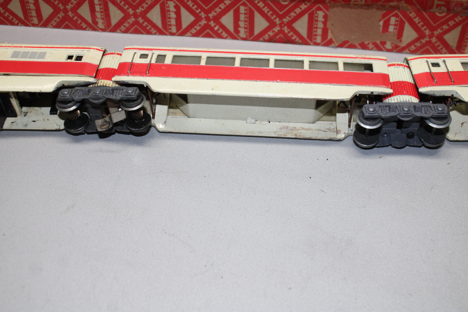 Märklin H0 ST 800 Roter Pfeil SBB RCe 2/4 Triebwagen 1950 OVP – Bild 8